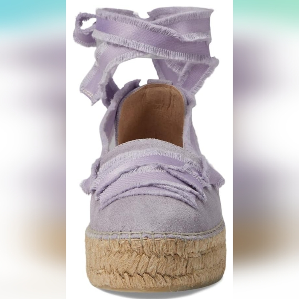 FREE PEOPLE Destino Suede Lace-up Espadrilles - Picture 4 of 12